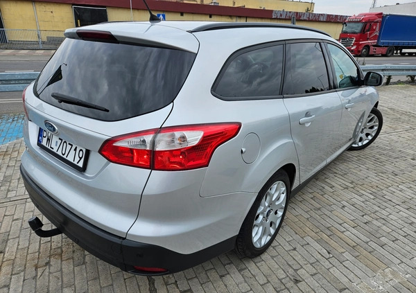 Ford Focus cena 28880 przebieg: 178050, rok produkcji 2014 z Wolsztyn małe 326